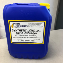 PRIME SYNTHETIC 5W30 VW504,507 (20LITRE) 